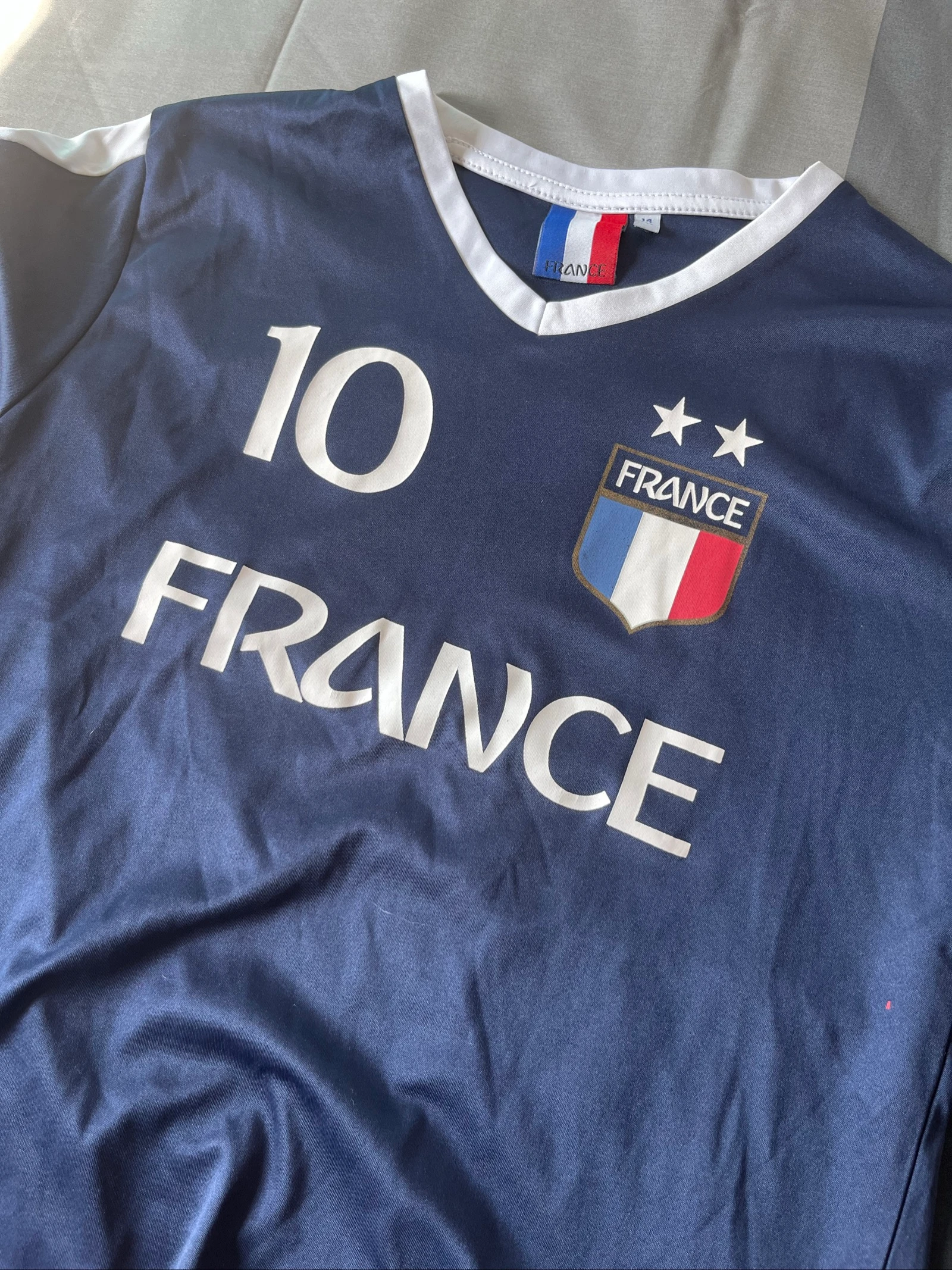 Camiseta Esportiva da França - Tamanho 14 anos - – photo 3